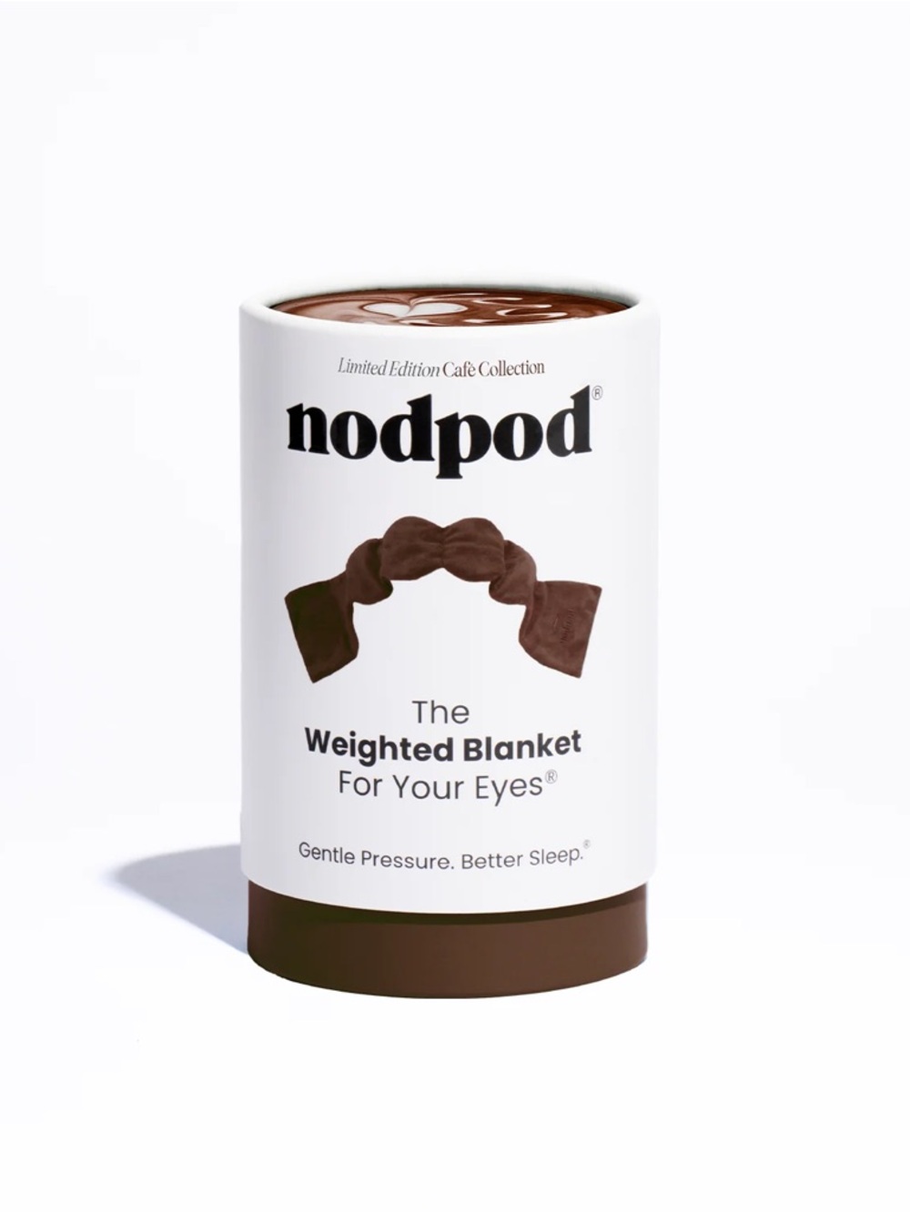 NEW! Nodpod Weighted Eye Mask Cafe Collection